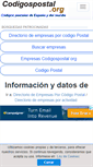 Mobile Screenshot of empresas.codigospostal.org